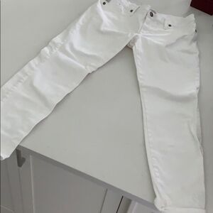 Rock & Republic white ankle jeans